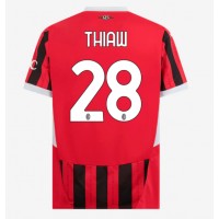 Camisa de time de futebol AC Milan Malick Thiaw #28 Replicas 1º Equipamento 2024-25 Manga Curta